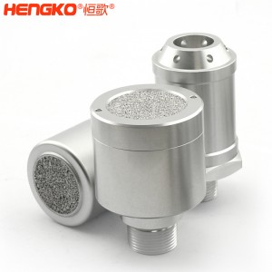 恒歌定制孔徑0.2-120μm不銹鋼氣體傳感器防爆外殼，耐腐蝕防水金屬過濾器