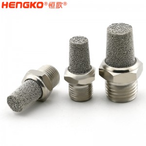 廠家直銷HB型 1/8″ BSP可調(diào)氣動(dòng)消聲器氣節(jié)流閥_工業(yè)降噪閥門消音氣動(dòng)環(huán)境